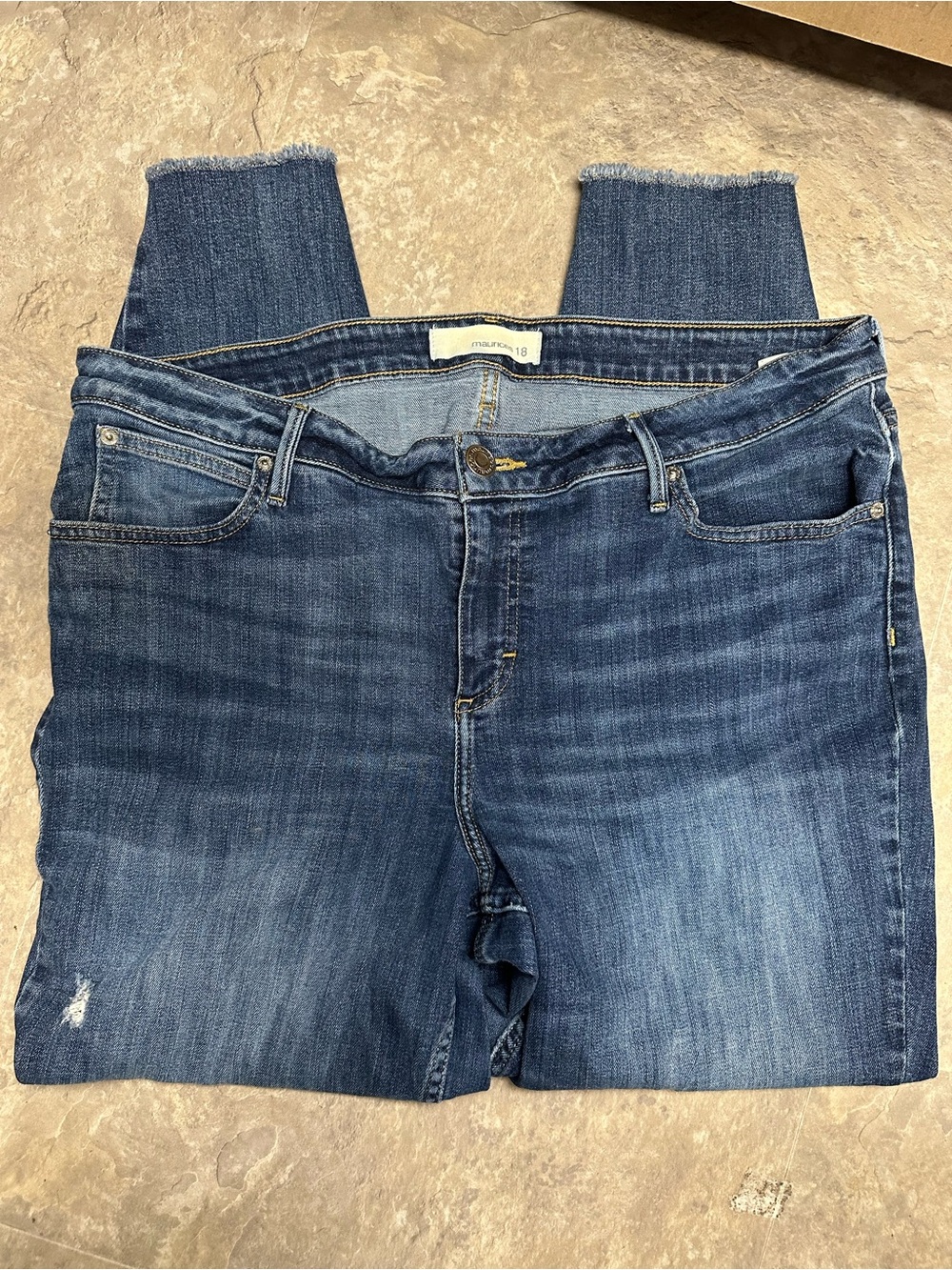 Maurices Blue Ankle Crop Women's Jeans